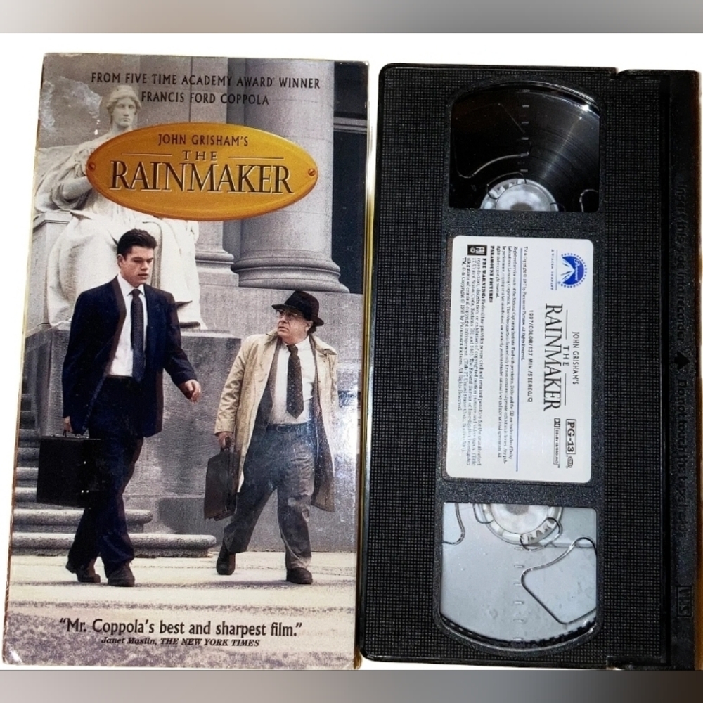 Rainmaker, The (1997), VHS Movie, Paramount Home Video